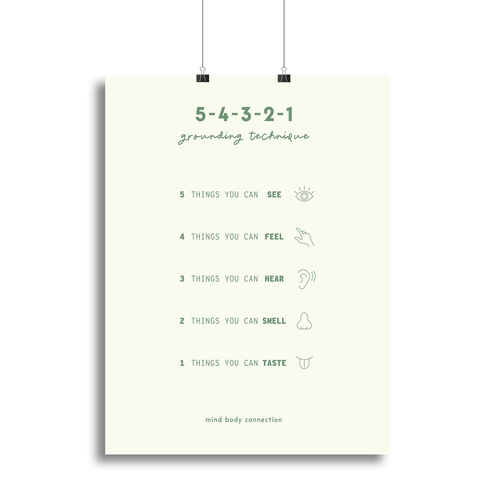 Mind Body Connection Canvas Print or Poster