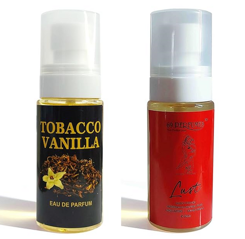 Tobacco Vanilla and Lust Eau De Perfum For Men 100ml pack of 2