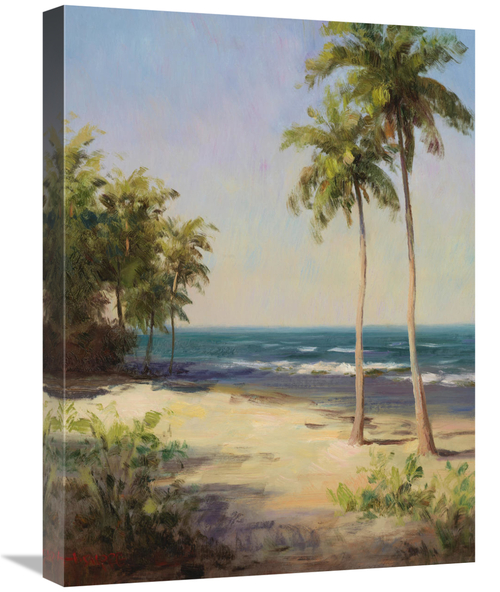 Global Gallery GCS-132588-1824-142 18 x 24 in. Palms on the Beach II A