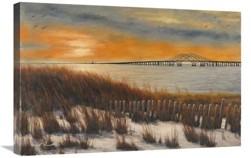 20 x 30 in. Captree Bridge of Dreams Art Print - Diane Romanello