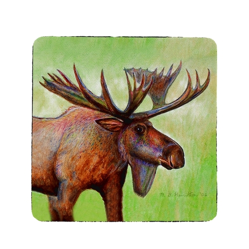 Betsy Drake CT238 Moose Coaster - Set of 4