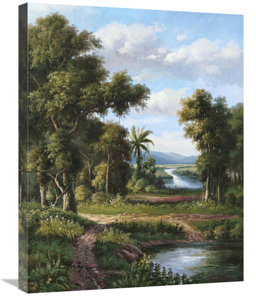 Global Gallery GCS-114659-2228-142 22 x 28 in. Evening Calm Art Print 