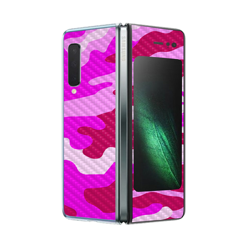 MightySkins CF-SAGFO-Pink Camo Carbon Fiber Skin for Samsung Galaxy Fo