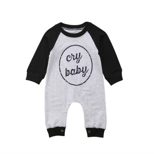 Newborn Baby Boys Girls Casual Romper