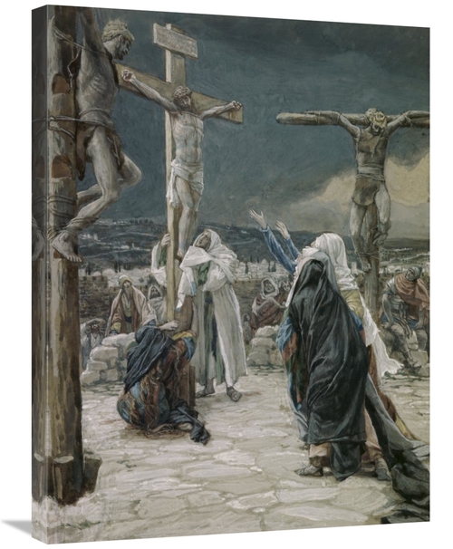 Global Gallery GCS-282898-30-142 30 in. Death of Jesus Art Print - Jam