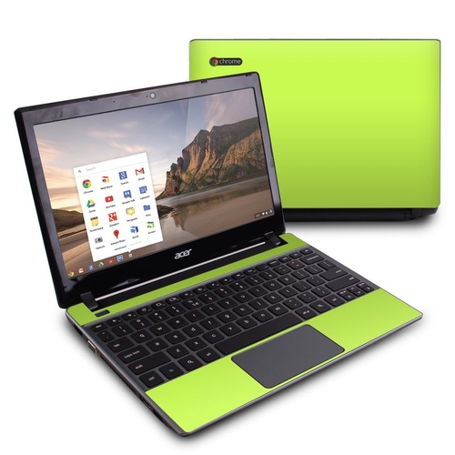 DecalGirl ACC7-SS-LIM Acer Chromebook C7 Skin - Solid State Lime