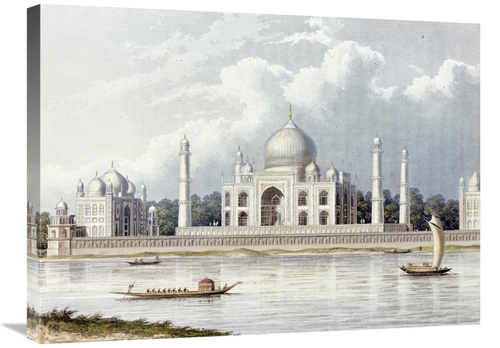 Global Gallery GCS-266333-30-142 30 in. The Taj Mahal Art Print - Char