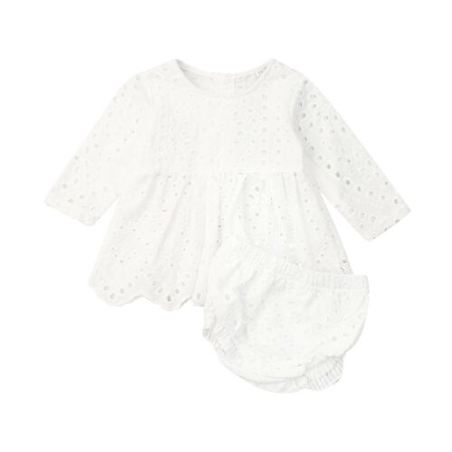 2Pcs  Toddler Baby Girls Long Sleeve Shirt Tops