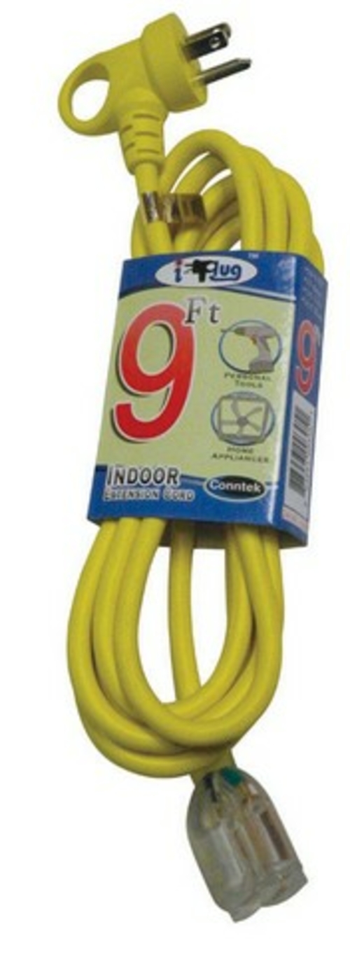 Conntek I-PLug 24161-108 9 in. 3 Plug Yellow I Plug LED
