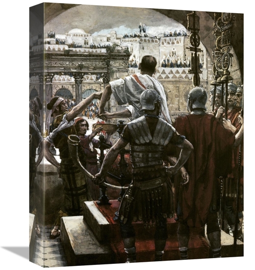 Global Gallery GCS-280465-16-142 16 in. Pilate Washes His Hands Art Pr