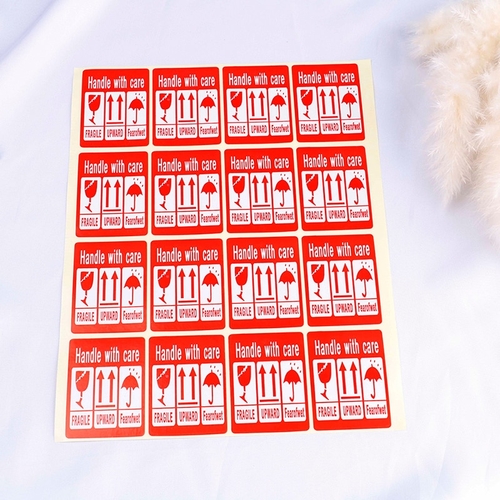 40/100/240 Pcs Fragile Warning Label Sticker