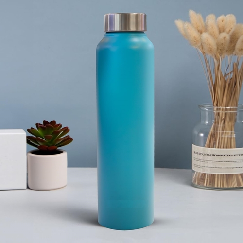 Turquoise, 1 litre, Stainless Steel Bottle