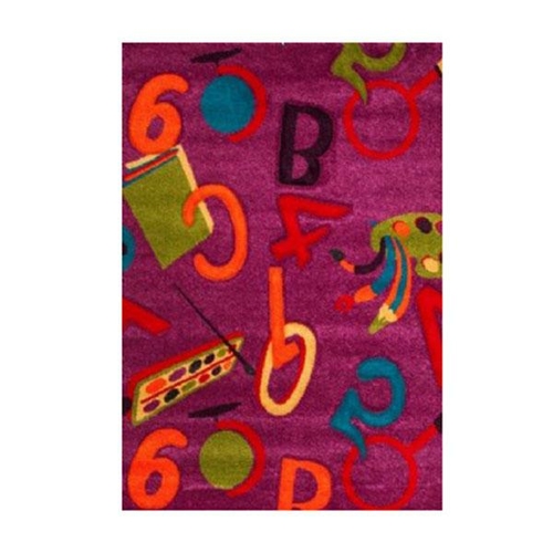 Splash Alpha Numbers Rug