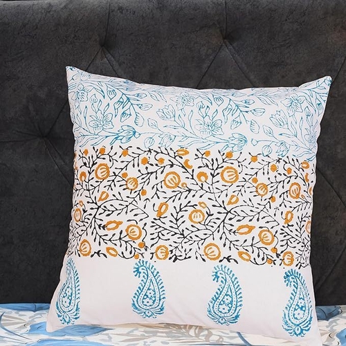 Hand Block Print Cushion Covers, Designer Decorative Hand Made Cushion