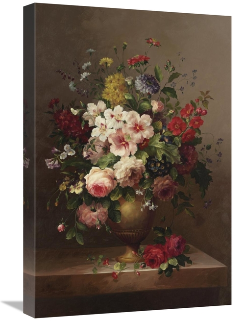 Global Gallery GCS-131282-1624-142 16 x 24 in. Classic Bouquet II Art 