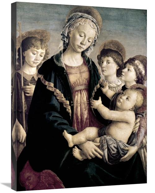 Global Gallery GCS-276806-30-142 30 in. Madonna & Child with St. John 
