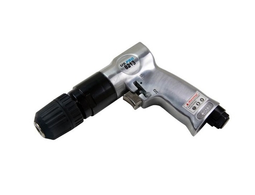 US Pro 3/8" Reversible Keyless Air Drill