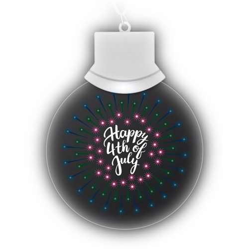 Blinkee A6070 LED Fourth of July Animated Fireworks Acrylic Pendant Pa