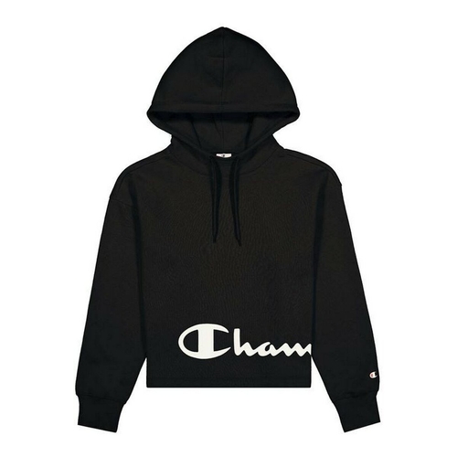 Hoodie Champion Hooded Logo Black