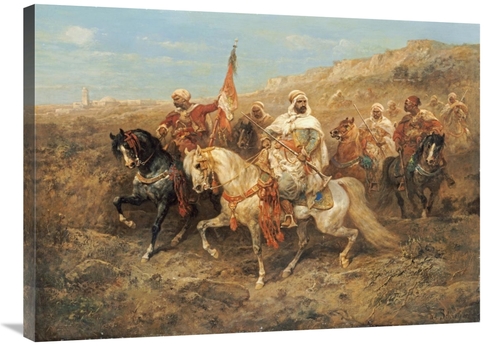 Global Gallery GCS-267257-36-142 36 in. A Regal Procession Art Print -