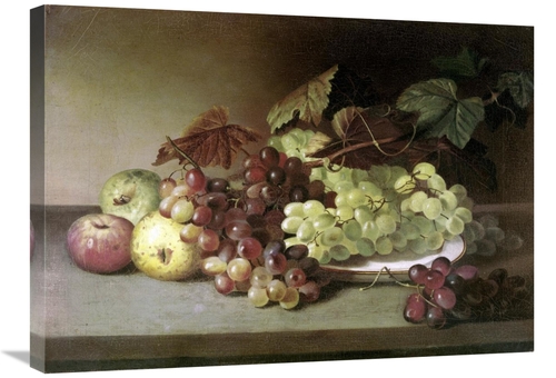 Global Gallery GCS-279334-30-142 30 in. Grapes & Apples Art Print - Ja
