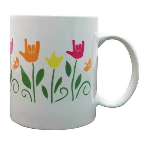 Cicso Independent N421 ILY Garden Ceramic Mug