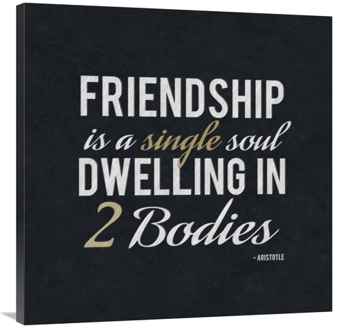 Global Gallery GCS-382226-3636-142 36 x 36 in. Quote - Aristotle - Fri