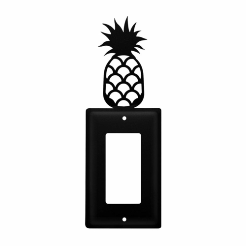 Wrought Iron Pineapple Single GFCI Cover