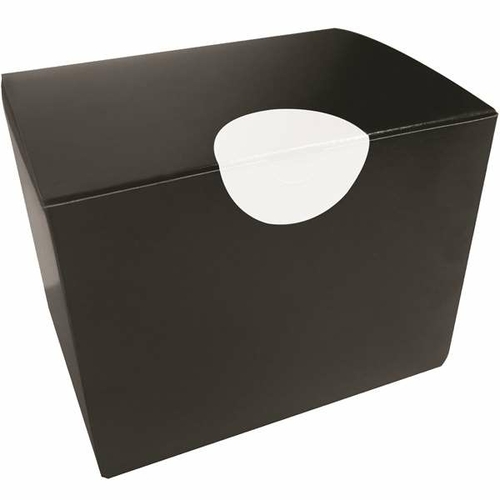 Tape Logic DL761 1 in. White Perforated Circle Paper Mailing Labels - 