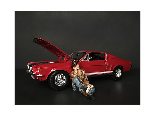 The Western Style Figurine IV for 1/24 Scale Models by American