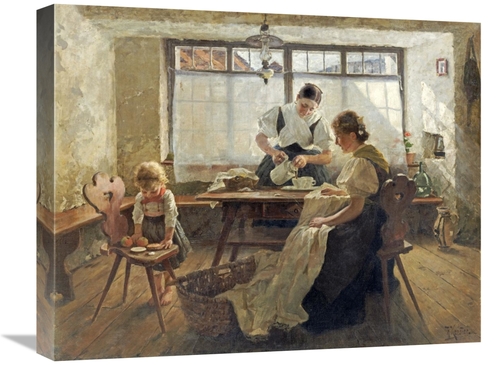 Global Gallery GCS-266689-22-142 22 in. Coffee Break Art Print - Alexa