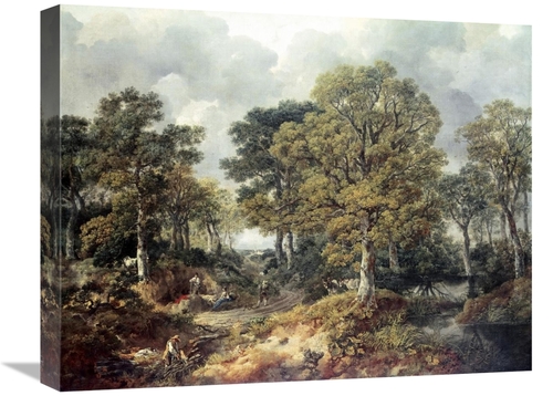 Global Gallery GCS-277616-22-142 22 in. Gainsboroughs Forest Art Print