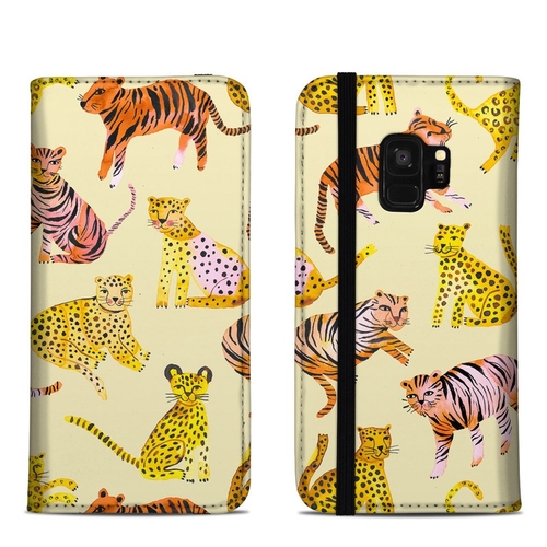DecalGirl SGS9FC-WILDCATS Samsung Galaxy S9 Folio Case - Wild Cats