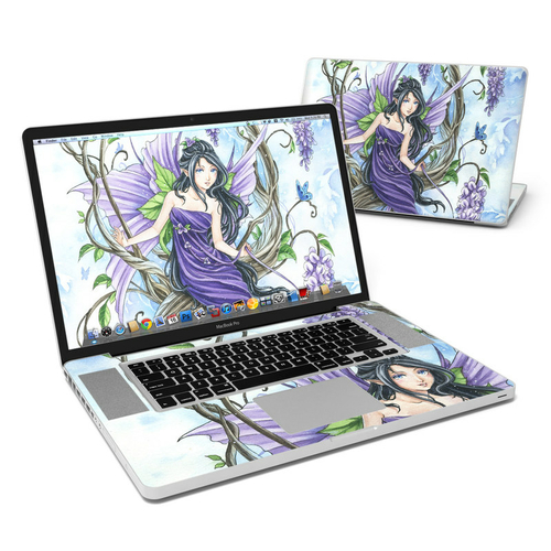 DecalGirl MBP17-WISTERIA Apple MacBook Pro 17 in. Skin - Wisteria