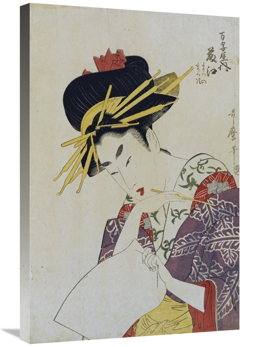 Global Gallery GCS-267474-30-142 30 in. The Courtesan Fujie from Manji