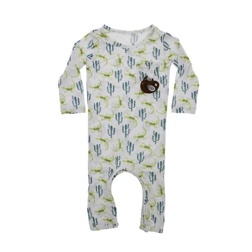 I'll Never Desert You - Doodalou Bamboo Baby Romper - 6 - 9 Months