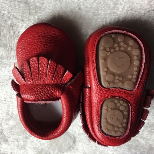 Hot sell Solid Genuine Leather baby Girls Boys