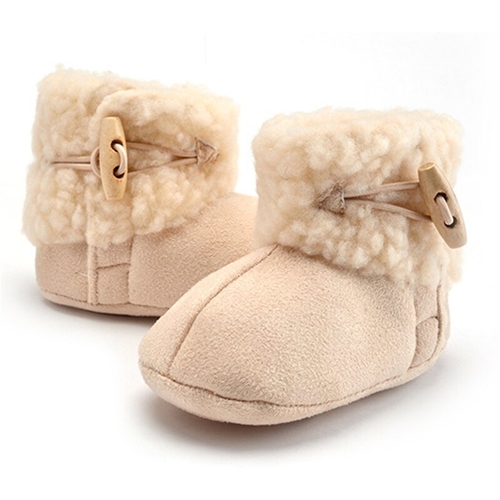 2019 New Winter Genuine Leather Baby Shoes Boots