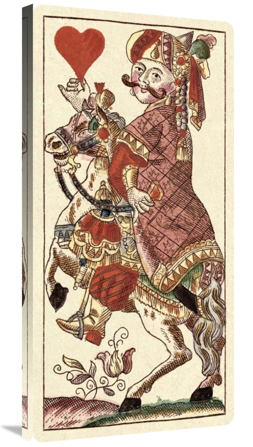 Global Gallery GCS-455062-1836-142 18 x 36 in. Knight of Hearts - Baue