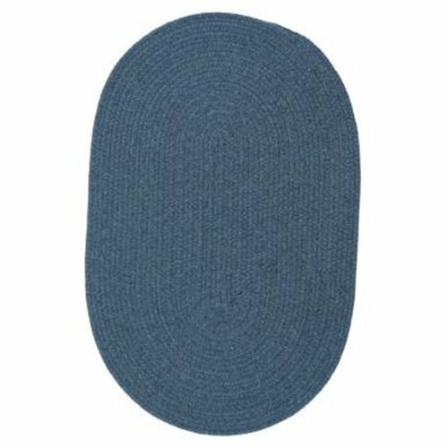 Wool Solids WL01R024X132 Wool Solids - Federal Blue 2 ft. x 11 ft. Rug