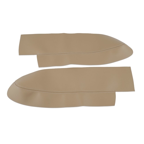 Black Beige Car Front Door Panel Armrest Cover For