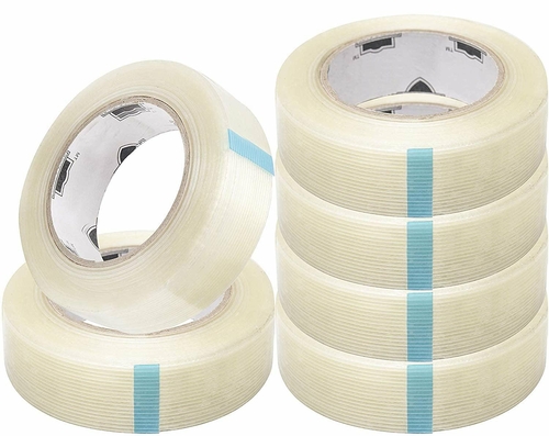 Natural Rubber Tape 72mm x 100m. 24 Rolls of Carton Sealing Tape for