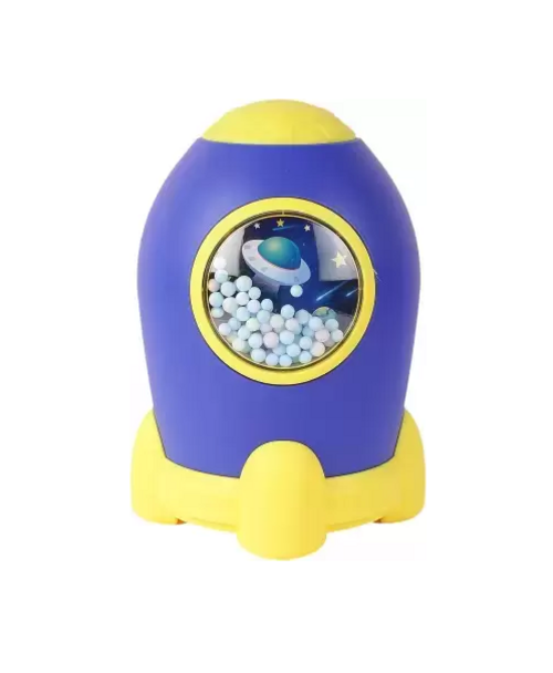Premium Quality Rocket Shape Piggy Bank with Number Code Lock For Kids