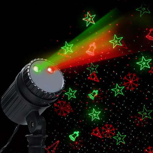 Jingle Jollys Moving LED Lights Laser Projector Landscape Lamp