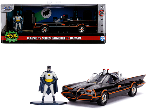 1966 Batmobile with Diecast Batman Figurine \Batman\" (1966-1968)