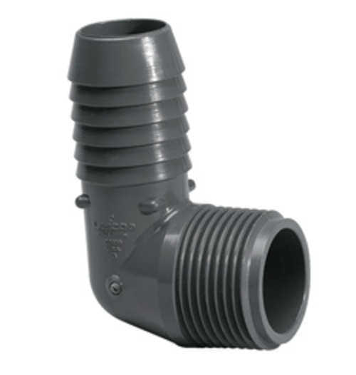 Lasco PV1413015 1.5 in. Ins x Mpt 90 deg Elbow