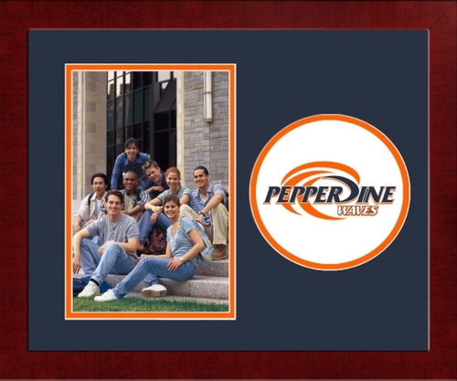 Campus Image CA944SLPFV Pepperdine University Spirit Photo Frame - Ver