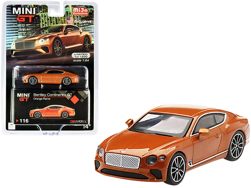 Bentley Continental GT Orange Flame Metallic Limited Edition to 1200