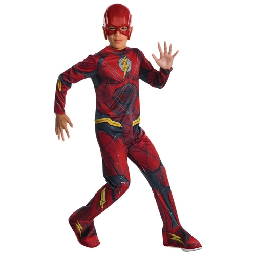 Rubies 278842 Halloween Kids Justice League Flash Costume - Large