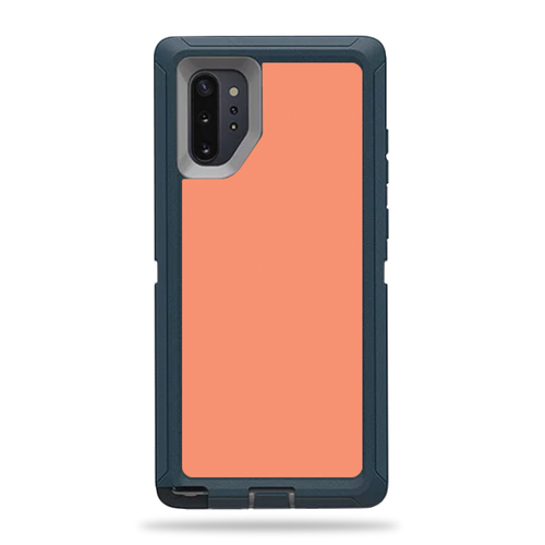 MightySkins OTDSNO10PL-Solid Peach Skin for Otterbox Defender Samsung 